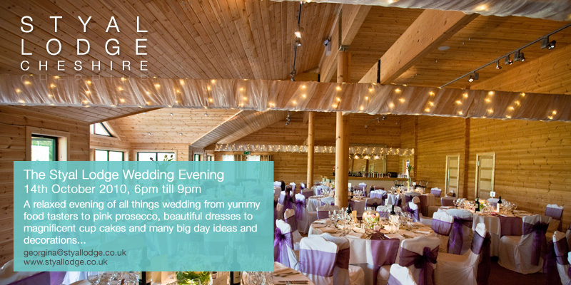 Styal Lodge Wedding Evening Invite